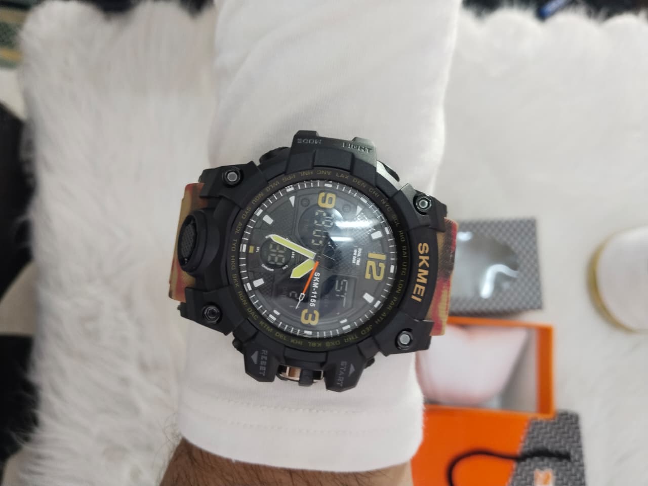 SKMEI 1155 Original Dual Display Sports Watch