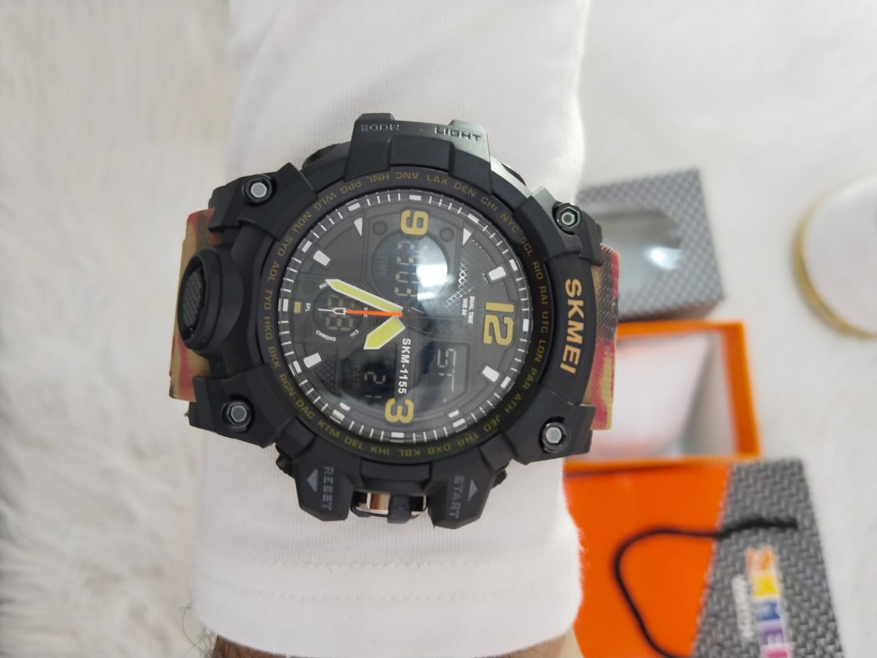 SKMEI 1155 Original Dual Display Sports Watch