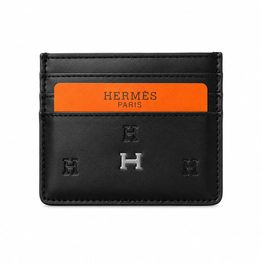 Hermes Classic Card Holder – Black Edition