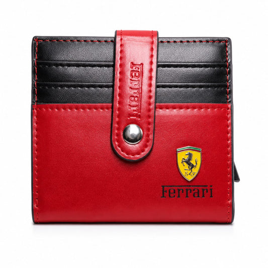 2-in-1 Smart Ejector Wallet – Scuderia Racing Edition