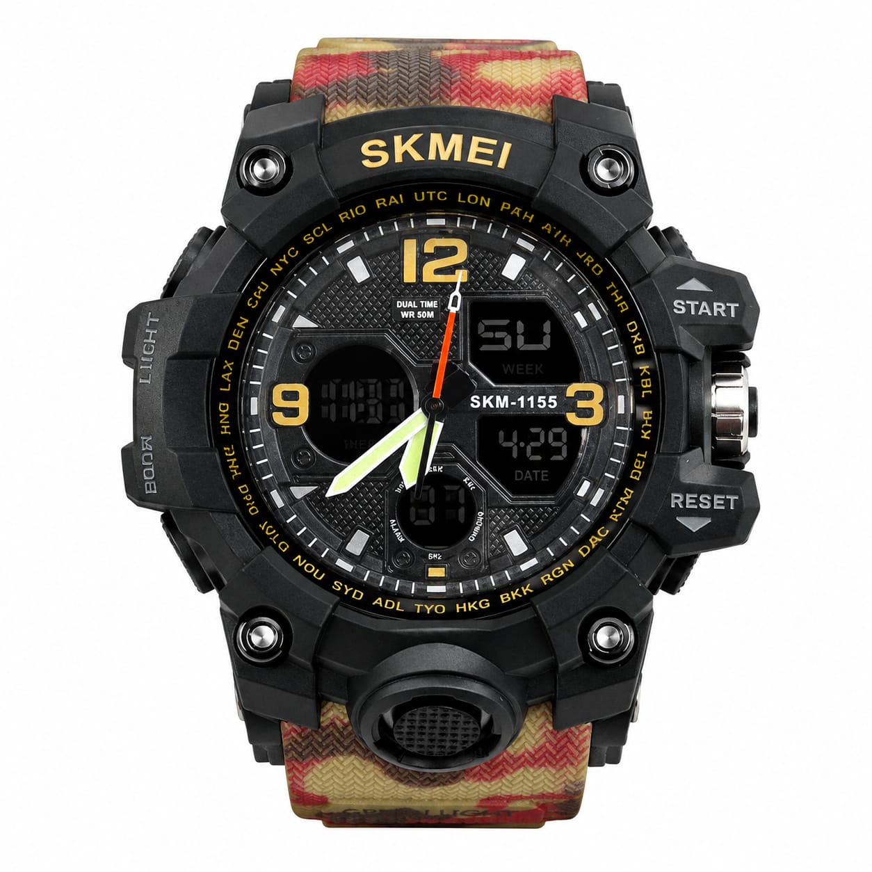 SKMEI 1155 Original Dual Display Sports Watch